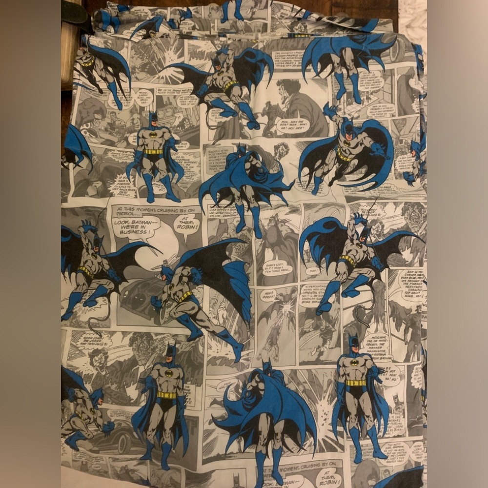Pottery Barn Kids, Batman Comics Twin Duvet Cover, Superhero DC comic